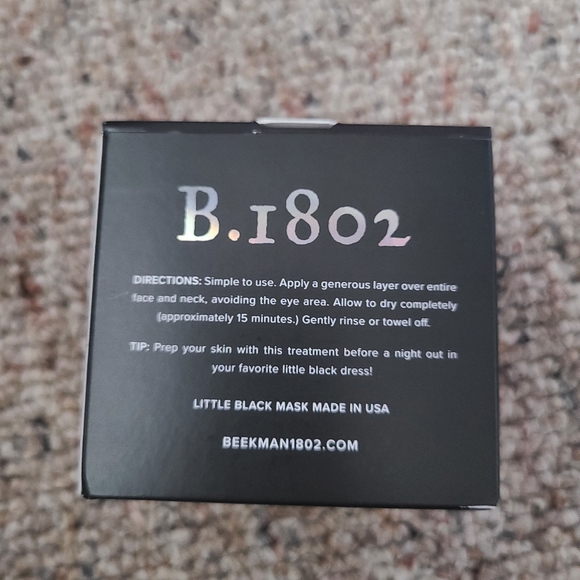 NIB Beekman 1802 Little Black Mask Retired - Picture 3 of 5